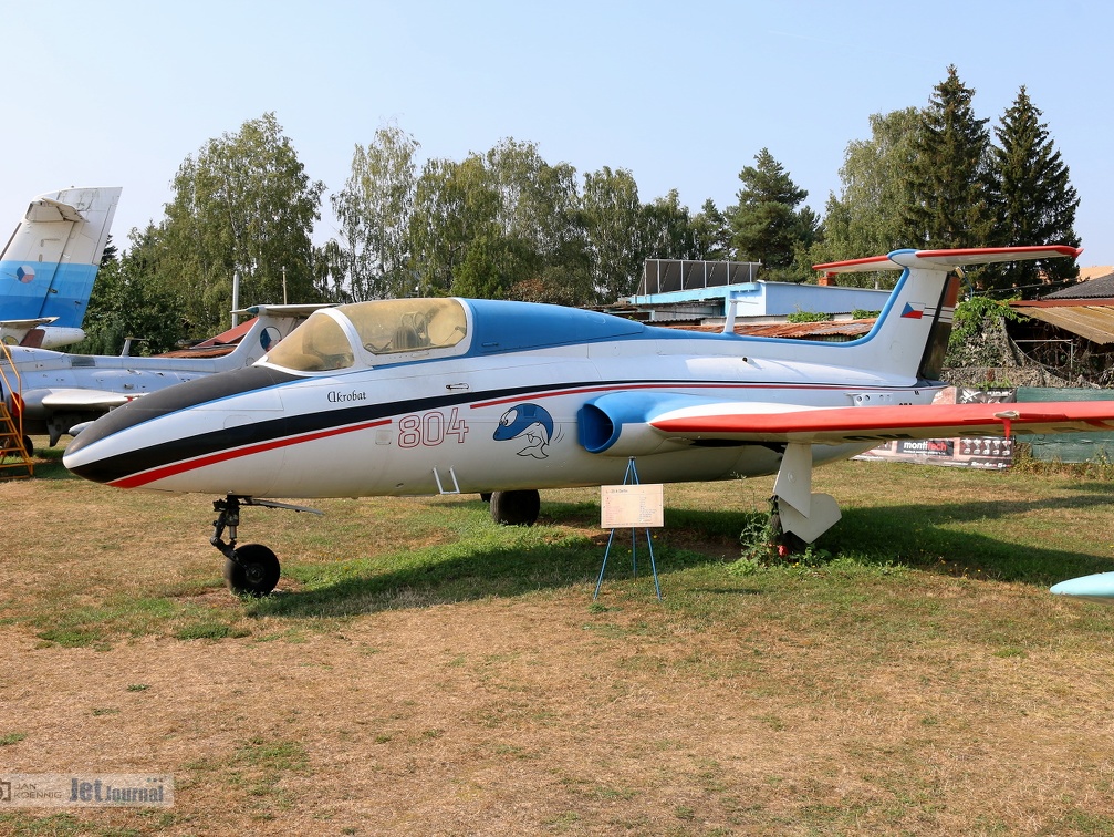 OK-SZA, L-29A Delfin Akrobat (3112 visits) Prototyp zum Einsitzigen Kunstflugzeug. OK-SZA, L-29A Delfin Akrobat