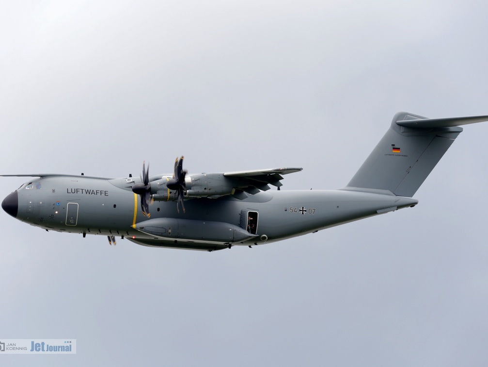 54+07, A400M, Deutsche Luftwaffe (6422 visitas) 54+07, A400M, Deutsche Luftwaffe