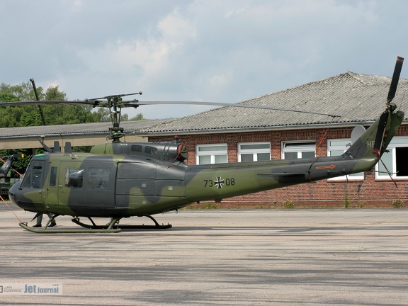 73+08, UH-1D, Deutsches Heer (2927 visingar) 73+08, UH-1D, Deutsches Heer