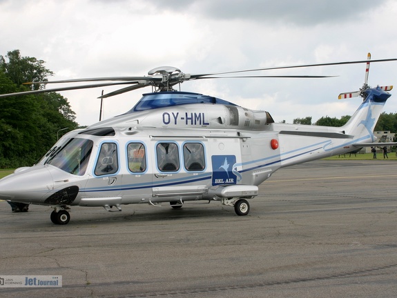 OY-HML, Agusta Westland AW139 (3666 Besuche) OY-HML, Agusta Westland AW139