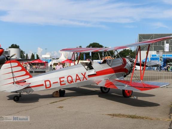 D-EQAX, FW-44J Stieglitz (3432 Besuche) D-EQAX, FW-44J Stieglitz