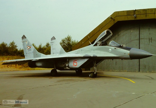 15 rot, MiG-29, Hungarian Air Force 