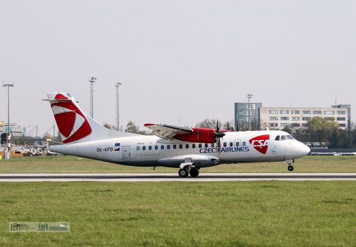 OK-KFO, ATR-42-500, Czech Airlines