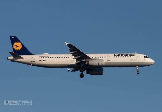 D-AIRL, Airbus A321-100, Lufthansa