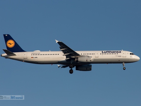 D-AIRL, Airbus A321-100, Lufthansa (4231 Besuche) D-AIRL, Airbus A321-100, Lufthansa