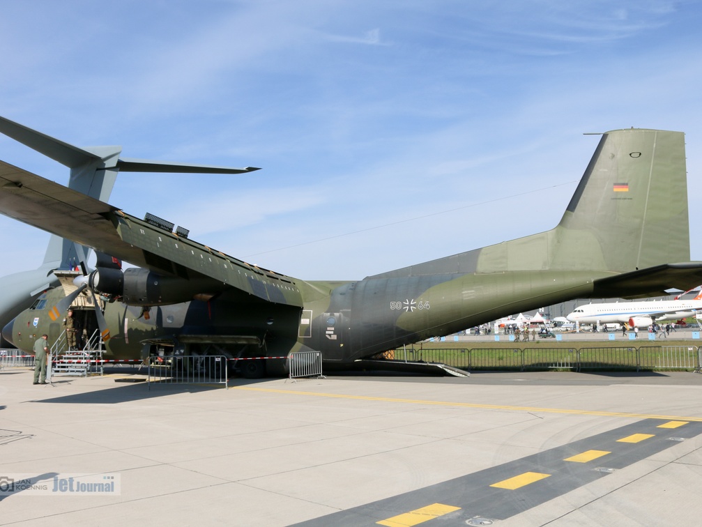 50+64, C-160D Transall, Deutsche Luftwaffe (3772 visitas) 50+64, C-160D Transall, Deutsche Luftwaffe