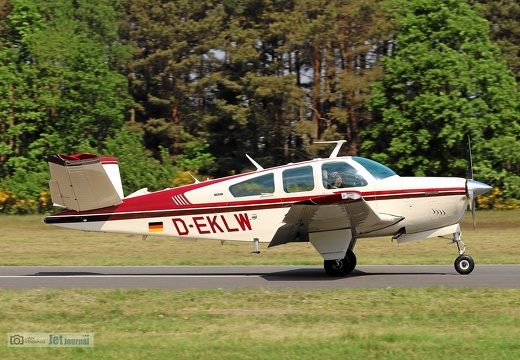 D-EKLW, Beech V-35B Bonanza