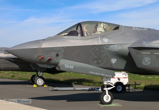 11-5040, F-35A, U.S.Airforce, Bugansicht