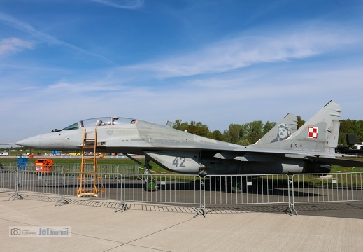 42 grau, MiG-29UB, Polish Air Force