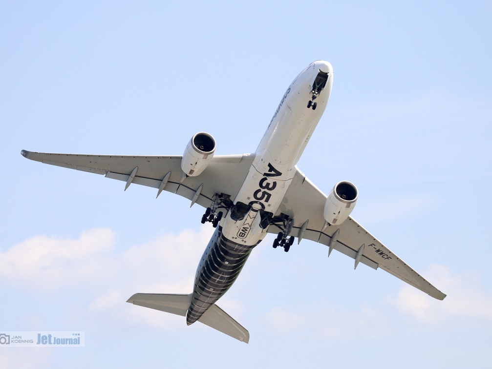 F-WWCF, Airbus A350-941, Airbus Industries (3580 Besuche) F-WWCF, Airbus A350-941, Airbus Industries