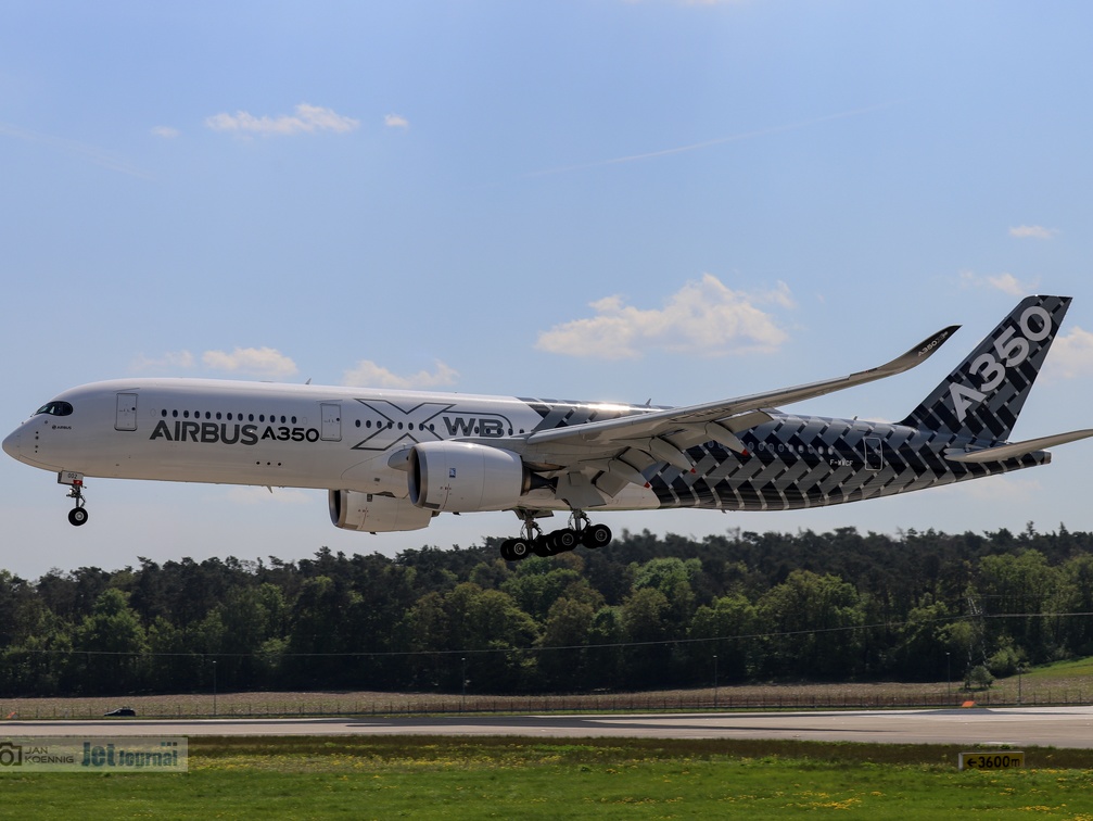 F-WWCF, Airbus A350-941, Airbus Industries