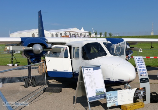 D-IAEB, BN-2, Flugschule Hamburg