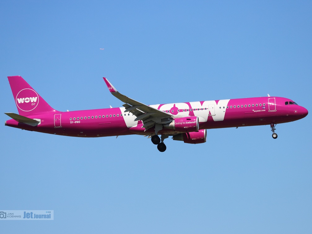TF-PRO, A321-211, WOW Air (3240 visites) TF-PRO, A321-211, WOW Air