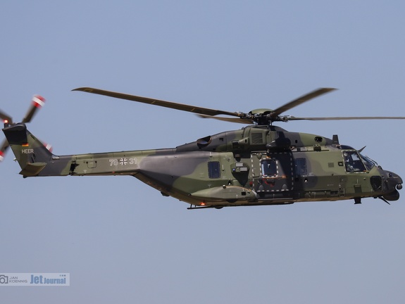 78+31, NH-90TTH, Deutsches Heer (4343 Besuche) 78+31, NH-90TTH, Deutsches Heer