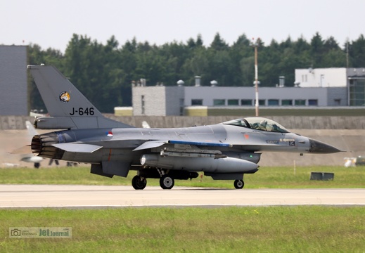 J-646, F-16AM, Royal Netherlands Air Force