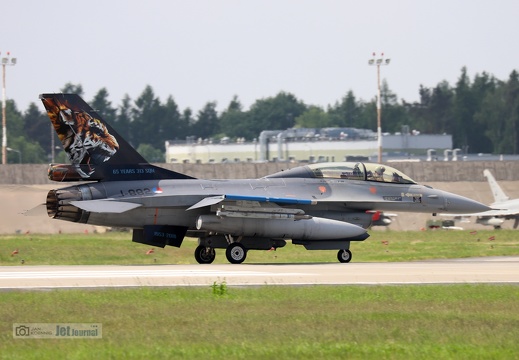 J-882, F-16BM, Royal Netherlands Air Force