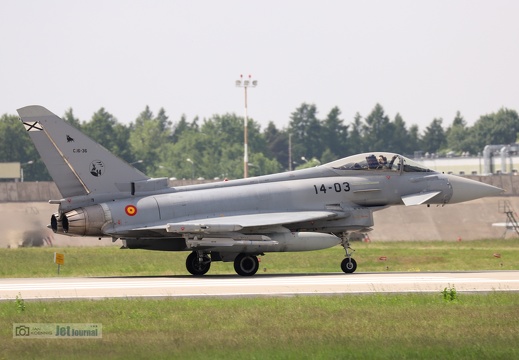 14-03, C16-36, Eurofighter EF-2000 Typhoon, Spanish Air Force