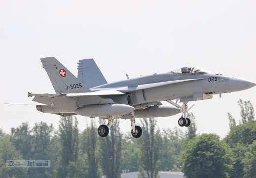 J-5025, F/A-18C, Schweizer Luftwaffe