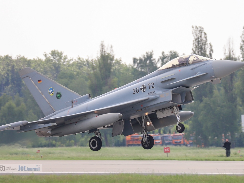 30+72, Eurofighter EF-2000 Typhoon, Deutsche Luftwaffe (4162 visitas) 30+72, Eurofighter EF-2000 Typhoon, Deutsche Luftwaffe