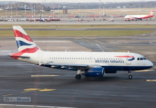 G-EUPP, Airbis A319-131, British Airways
