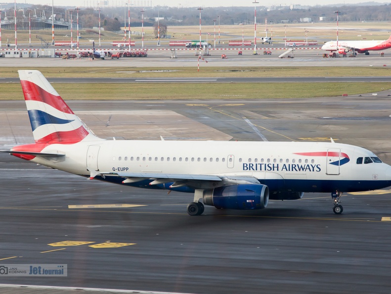 G-EUPP, Airbis A319-131, British Airways