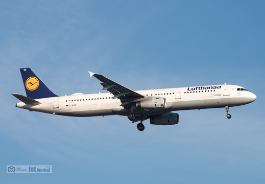 D-AISZ, Airbus A321-231, Lufthansa