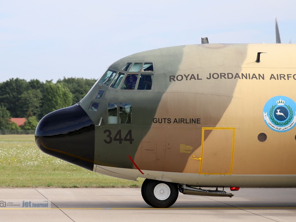344, C-130H, Royal Jordanian Air Force (2788 Besuche) 344, C-130H, Royal Jordanian Air Force