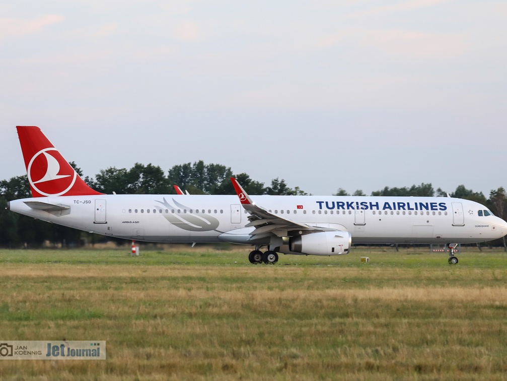 TC-JSO, Airbus A321-214, Turkish Airlines (3266 Besuche) TC-JSO, Airbus A321-214, Turkish Airlines