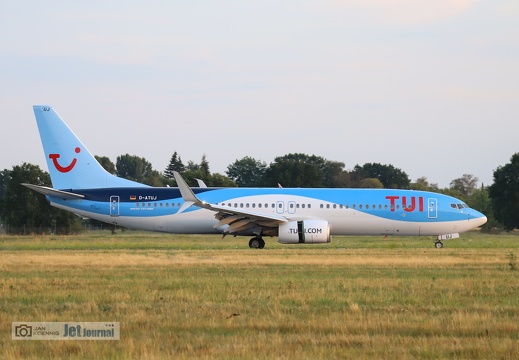 D-ATUJ, Boeing 737-8K5, TUIfly