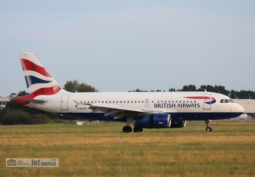 G-EUPR, Airbus A319-131, British Airways 