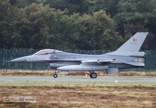 FA-70, F-16AM, Belgian Air Force