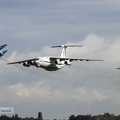 IL-76 und Su-27 im Anflug