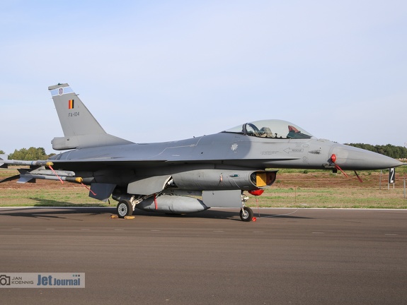 FA-104, F-16AM, Belgian Air Force