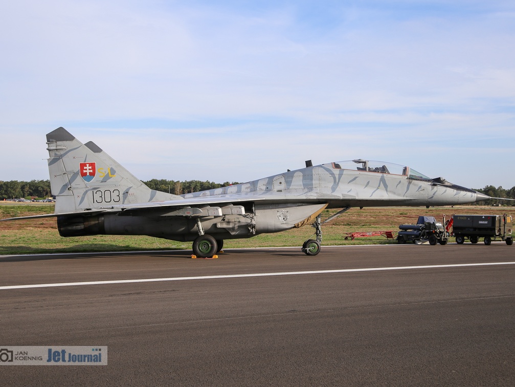 1303, MiG-29UB, Slovakian Air Force