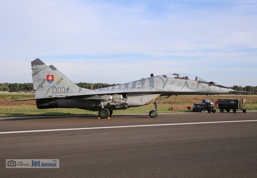 1303, MiG-29UB, Slovakian Air Force