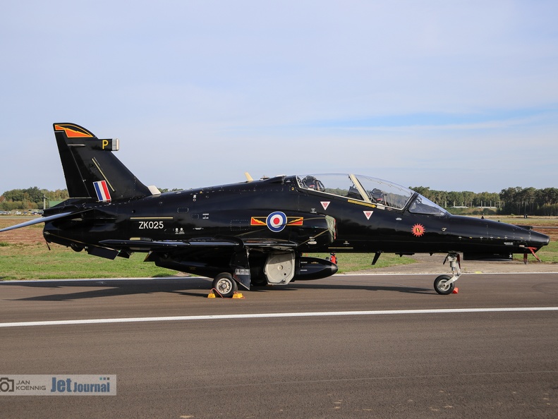 ZK-025, BAe Hawk T.2, Royal Air Force