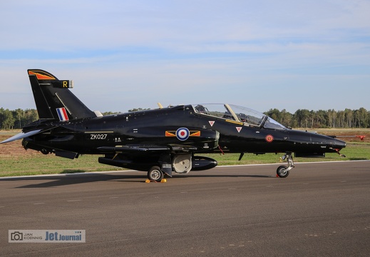 ZK-027, BAe Hawk T.2, Royal Air Force