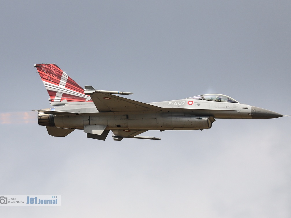 E-607, F-16AM, Danish Air Force (3939 Besuche) E-607, F-16AM, Danish Air Force