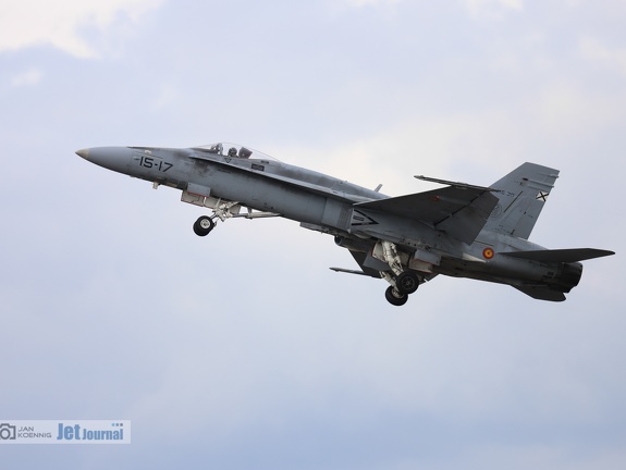 15-17, C15-30, F/A-18C, Spanish Air Force (3856 visites) 15-17, C15-30, F/A-18C, Spanish Air Force