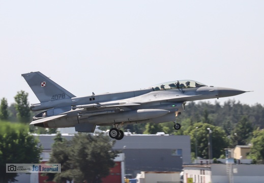 4078, F-16D, Polish Air Force