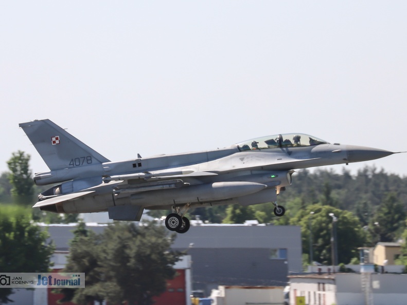 4078, F-16D, Polish Air Force