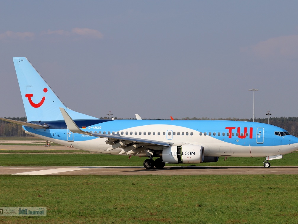 D-AHXG, Boeing 737-7K5, TUIfly