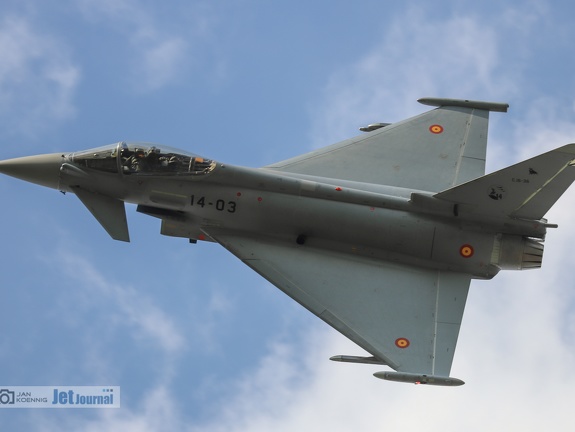 14-03, Eurofighter EF-2000 Typhoon, Spanish Air Force