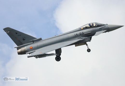 14-03, Eurofighter EF-2000 Typhoon, Spanish Air Force