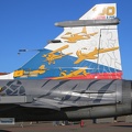 9234, JAS-39C Gripen, Czech Air Force (3575 návštěv) Heckansicht Gipen mit Sonderlackierung 9234, JAS-39C Gripen, Czech Air Force