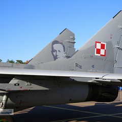 105 grau, MiG-29, Polish Air Force