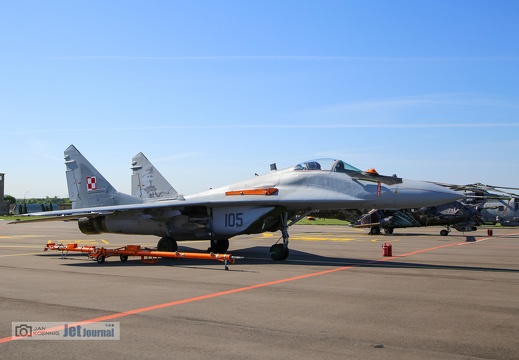 105 grau, MiG-29, Polish Air Force