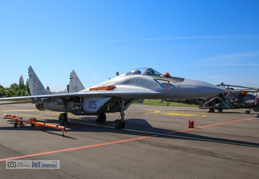 105 grau, MiG-29, Polish Air Force