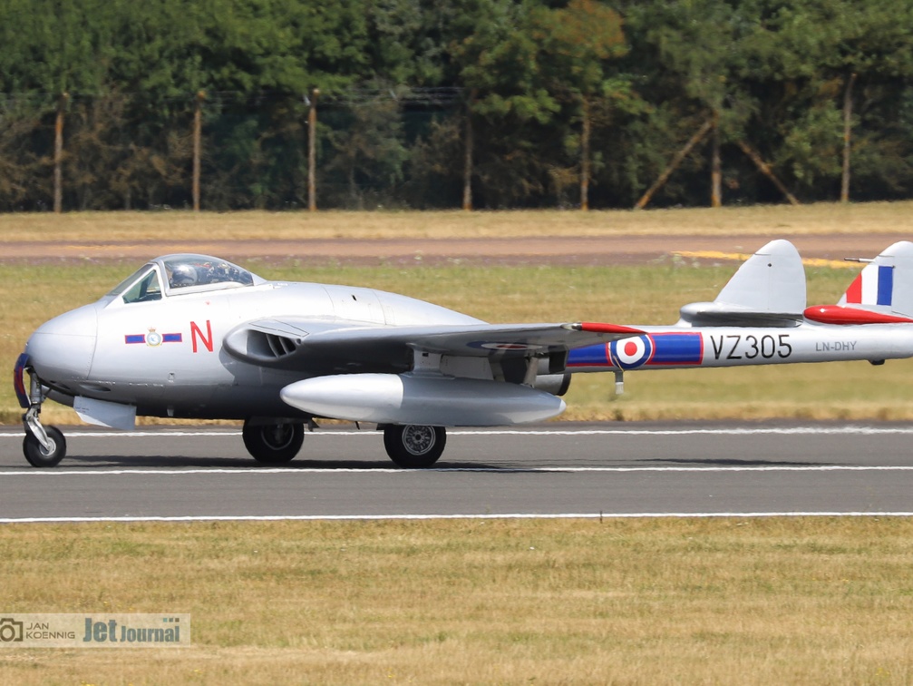 LN-DHY, De Havilland D.H.100 Vampite FB.52 (2831 visitas) LN-DHY, De Havilland D.H.100 Vampite FB.52