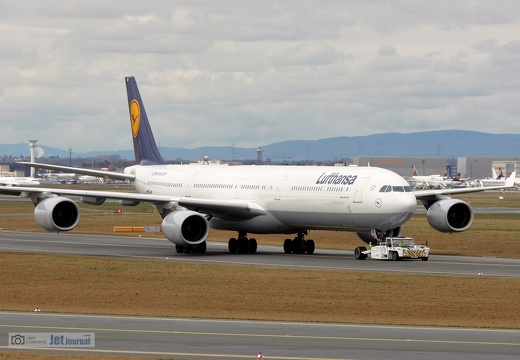 D-AIHP, Airbus A340-600, Lufthansa